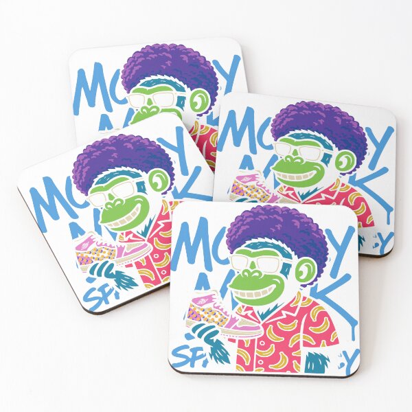 Item preview, MONKEY MARK – Sneaker Ape Mosaic Style AFLO designed and sold by DixTartare.