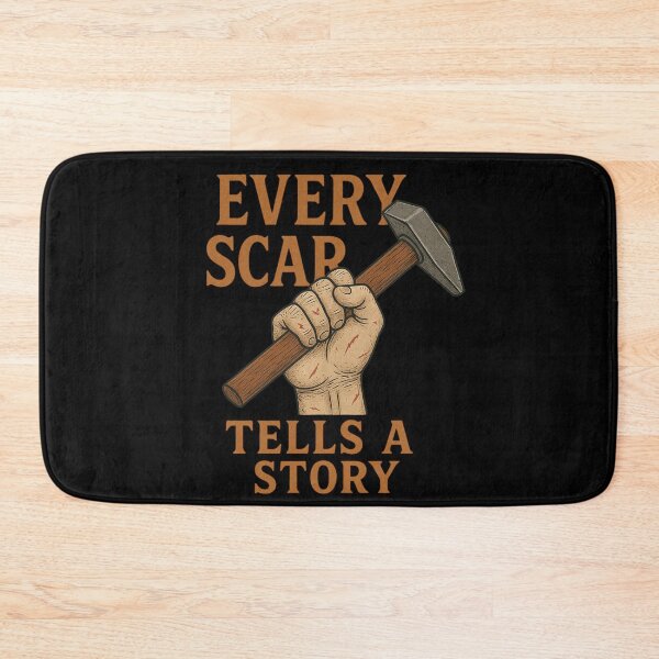 Item preview, Every Scar Tells A Story Gift For Metalsmith designed and sold by Virelo.
