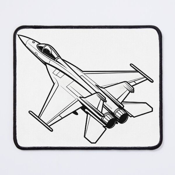 Item preview, Fighter Jet Silhouette designed and sold by SunDrift.