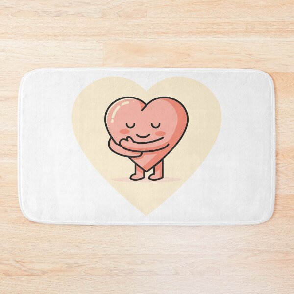 Item preview, Cute Heart Hug Self Love Illustration designed and sold by Oblique21.
