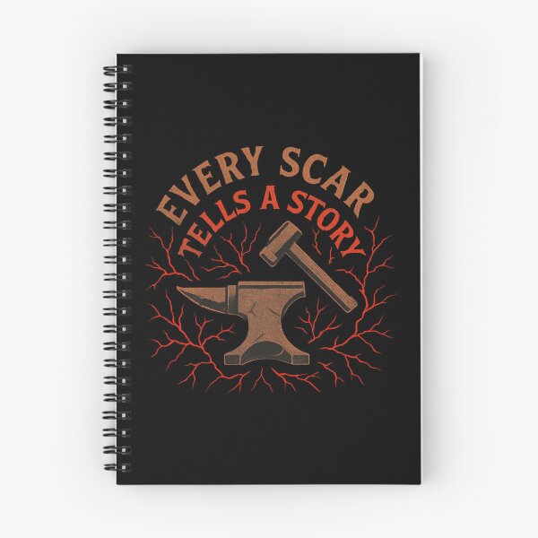 Item preview, Every Scar Tells A Story Blacksmith Graphic designed and sold by Virelo.