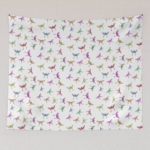 Item preview, Origami Comet Moth Male and Female Design designed and sold by HellBubble.
