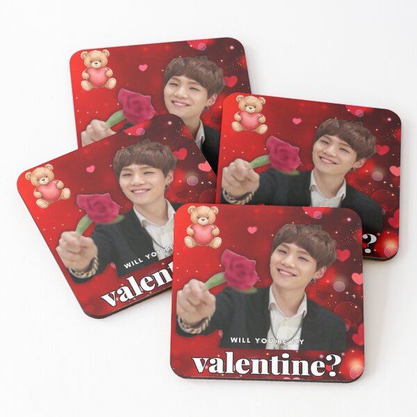 Item preview, BTS SUGA Valentines Day designed and sold by lydiamoon1.