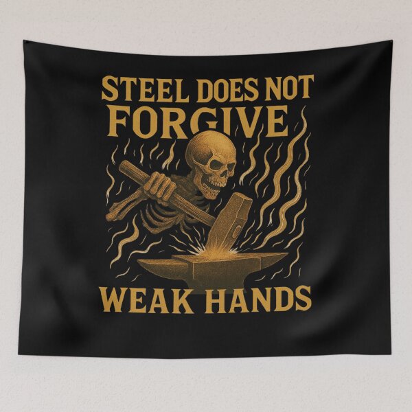Item preview, Funny Gifts For Metalsmith The Skeleton Forges Steel designed and sold by Virelo.