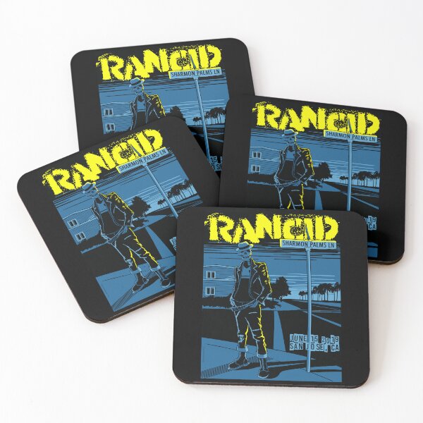 Item preview, Rancid T-Shirt – Sharmon Palms Lane, San José 2019: West Coast Punk Spirit designed and sold by rockfanatic.