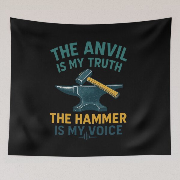 Item preview, The Anvil Is My Truth Gifts For Metalsmith designed and sold by Virelo.