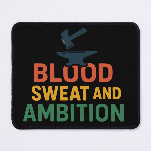 Item preview, Metalsmith Blood Sweat And Ambition Forge Work Design designed and sold by Virelo.