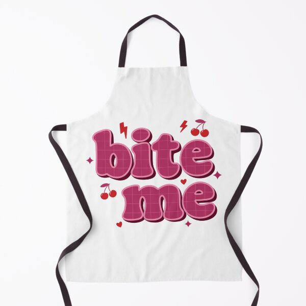 Item preview, Bite Me – Sassy Cherry Pop Quote designed and sold by tviyluv.