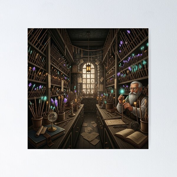 Item preview, Wand shop designed and sold by Losancestros.