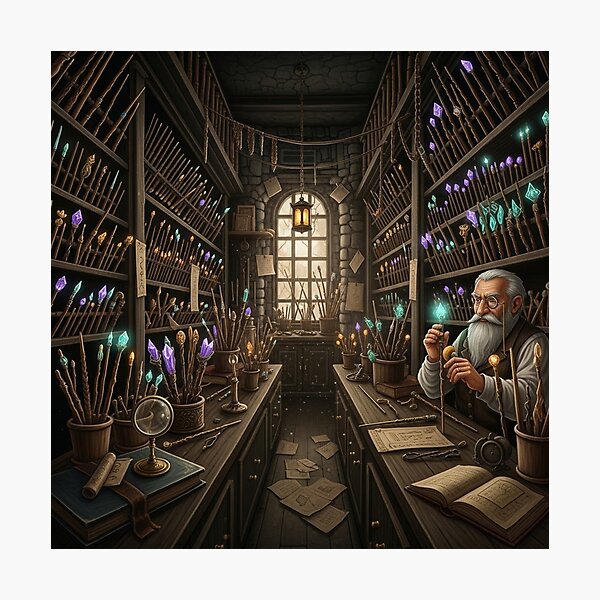 Item preview, Wand shop designed and sold by Losancestros.