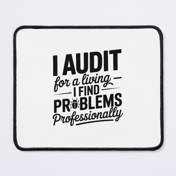 Item preview, I Audit For A Living designed and sold by TeesYouWant.
