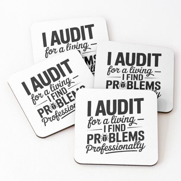 Item preview, I Audit For A Living designed and sold by TeesYouWant.
