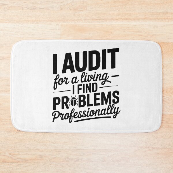 Item preview, I Audit For A Living designed and sold by TeesYouWant.
