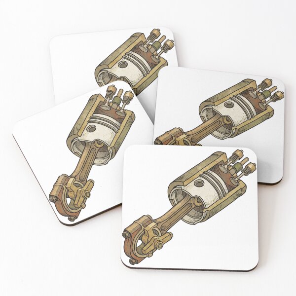 Item preview, Vintage Steam Engine Piston – Industrial Mechanical Design designed and sold by pictranoosa.