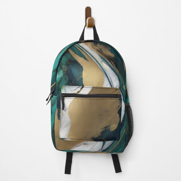 Item preview, Elegant Fluid Marble Abstract Background with Gold Lines. designed and sold by MissYouONLY.
