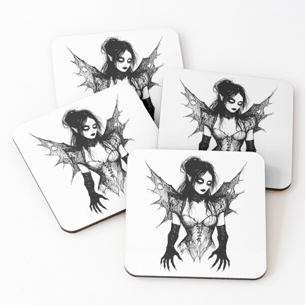 Item preview, Veiled Nightmare Fae  designed and sold by Velvet Vulcan Art.