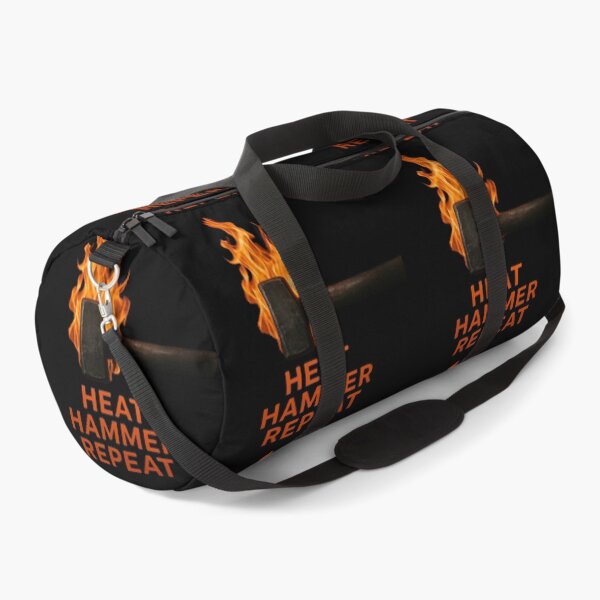Item preview, Heat Hammer Repeat Blacksmith Forge Fire Motivational Design designed and sold by Virelo.
