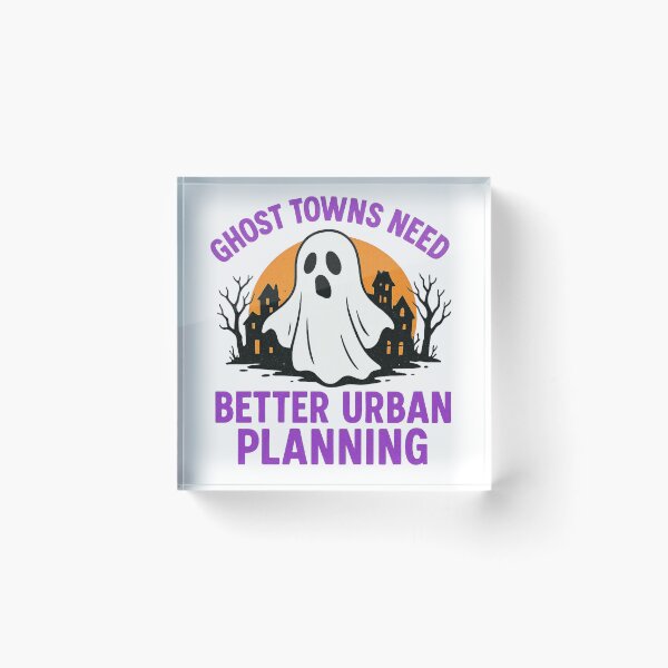 Item preview, Haunted City Design for Urban Planner Halloween Gift designed and sold by Virelo.