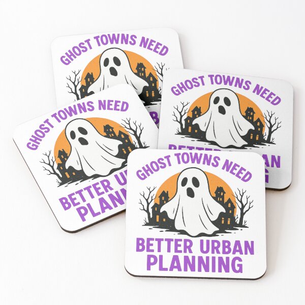 Item preview, Haunted City Design for Urban Planner Halloween Gift designed and sold by Virelo.