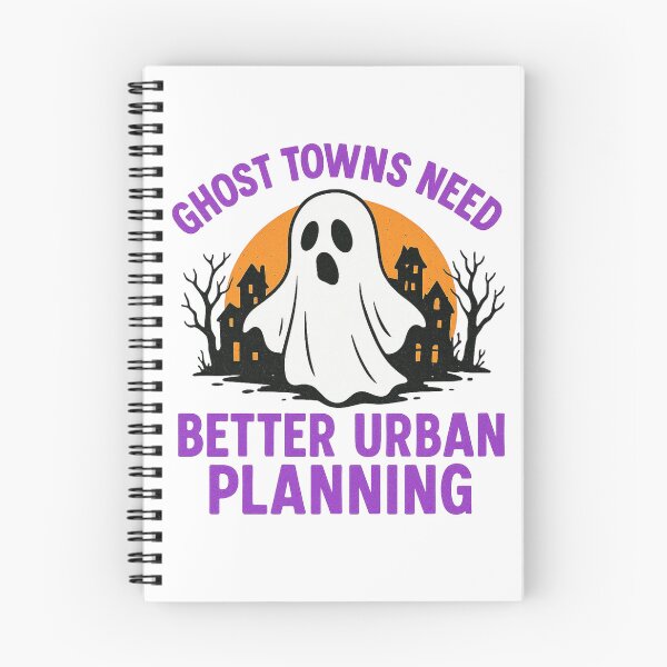 Item preview, Haunted City Design for Urban Planner Halloween Gift designed and sold by Virelo.