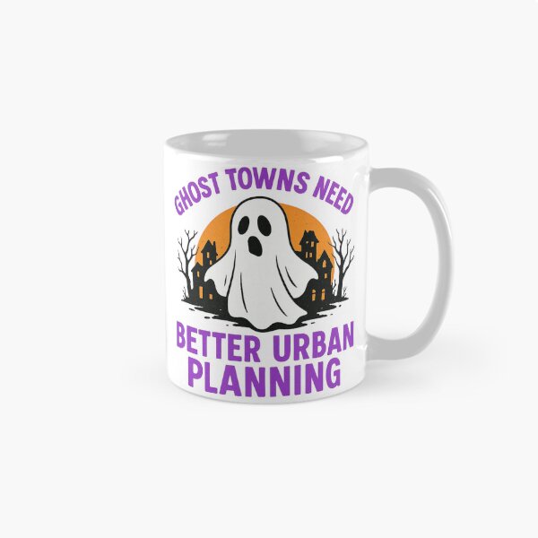 Item preview, Haunted City Design for Urban Planner Halloween Gift designed and sold by Virelo.