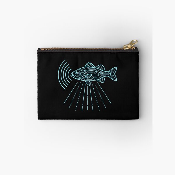 Item preview, Neon Cyber Fish Sonar Line Art designed and sold by EimSol.