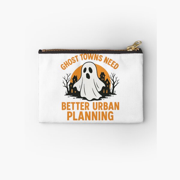 Item preview, Funny Urban Planner Ghost Town Halloween designed and sold by Virelo.