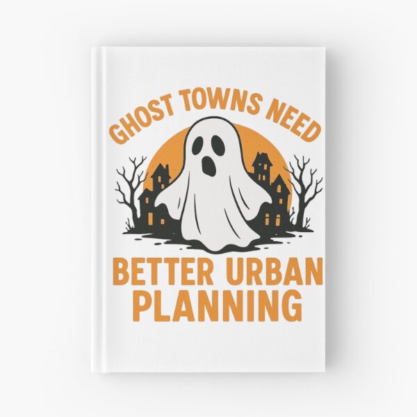Item preview, Funny Urban Planner Ghost Town Halloween designed and sold by Virelo.