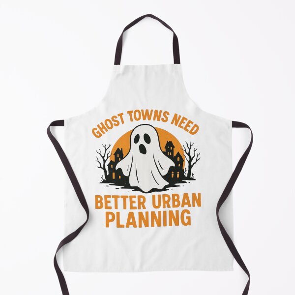 Item preview, Funny Urban Planner Ghost Town Halloween designed and sold by Virelo.