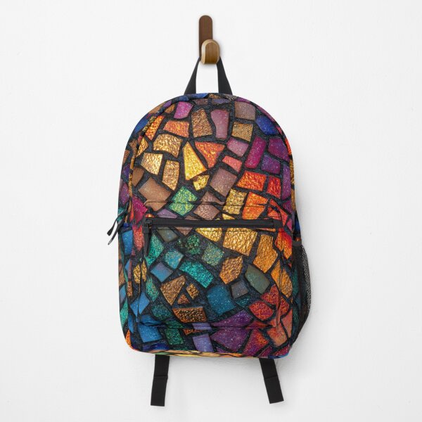 Item preview, Gaudi Inspired Colorful Mosaics Tile Luminous Pattern designed and sold by GrinGalore.