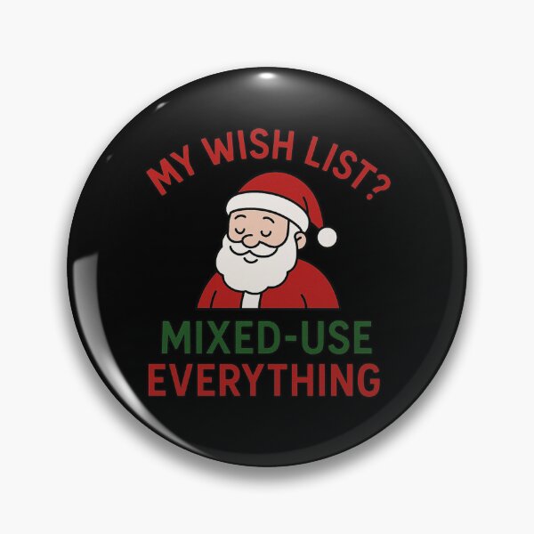 Item preview, Funny Christmas Santa Urban Planner Wish List designed and sold by Virelo.