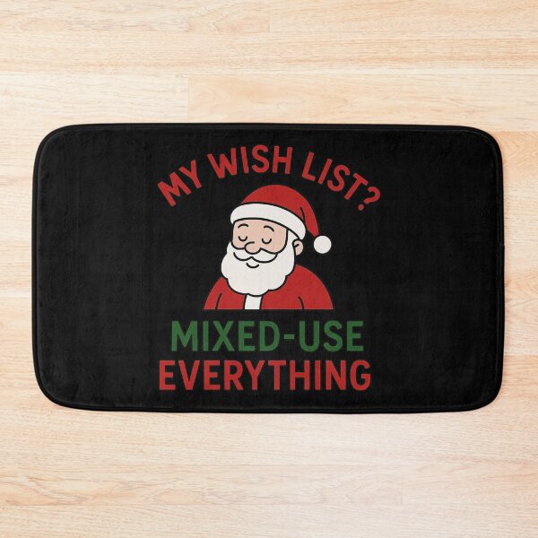 Item preview, Funny Christmas Santa Urban Planner Wish List designed and sold by Virelo.
