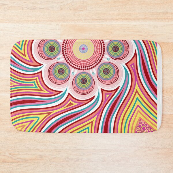 Item preview, Aboriginal Urban Meeting Places Color Pastel designed and sold by AboriginalartVI.