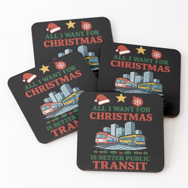 Item preview, All I Want For Christmas Is Better Transit designed and sold by Virelo.