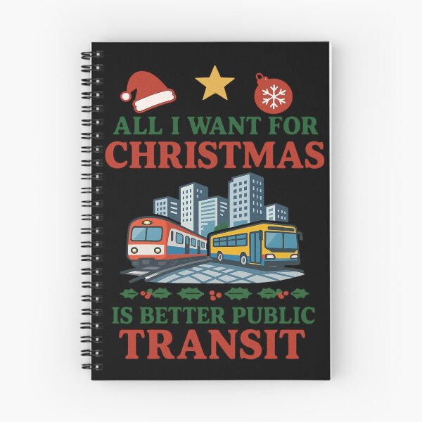 Item preview, Todo lo que quiero para Navidad es un mejor transporte público designed and sold by Virelo.
