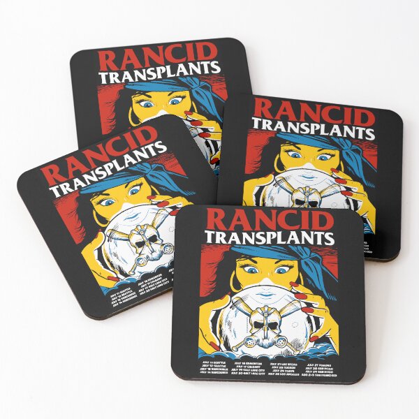 Item preview, Rancid & Transplants T-Shirt – 2019 Tour: Radioactive Punk Rebellion designed and sold by rockfanatic.