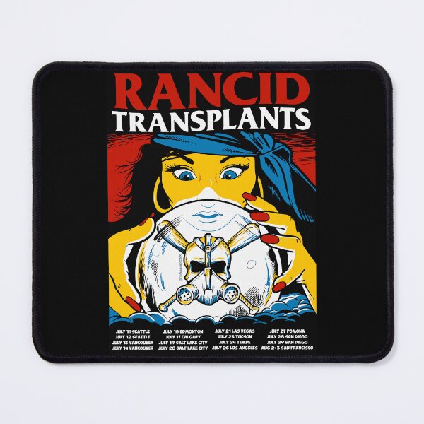 Item preview, Rancid & Transplants T-Shirt – 2019 Tour: Radioactive Punk Rebellion designed and sold by rockfanatic.