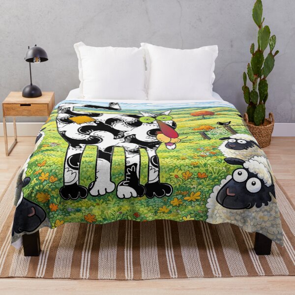 Item preview, Cat Disguised as a Sheep in a Meadow designed and sold by cuprum.