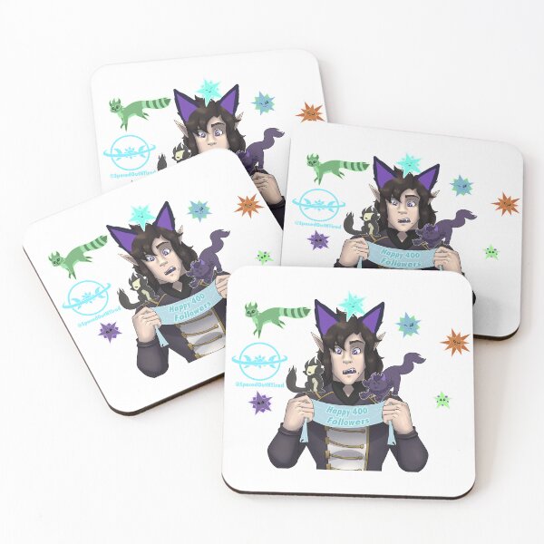 Item preview, thank you for 400 on Twitch designed and sold by SpacedOutShop.