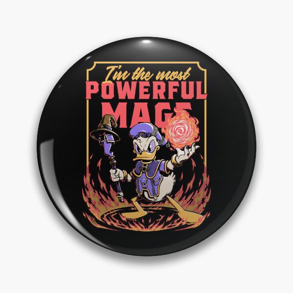 Item preview, Powerful Duck Mage - Fantasy Game Gift designed and sold by Studio Mootant.