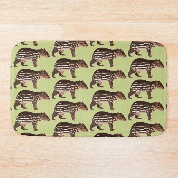 Item preview, P is for Paca, Paca Illustration – Cute South American Rodent Wildlife Art designed and sold by PrettylittlepastelUk.