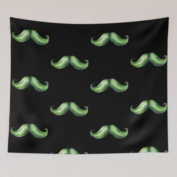 Aperçu de l'œuvre Lutin rigolo à moustache pour la Saint-Patrick créée et vendue par smartrocket.