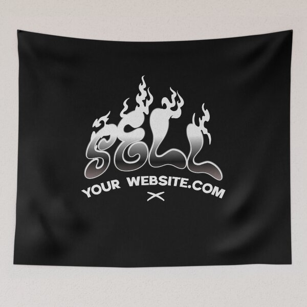 Item preview, Streetwear SELL Graphic  Retro Chrome Flame designed and sold by Evaevonechi.