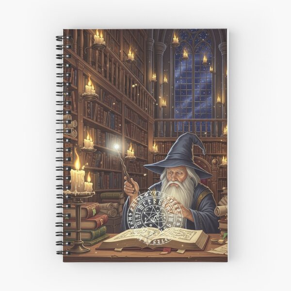 Item preview, Wizard in the library designed and sold by Losancestros.