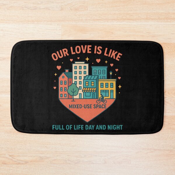 Item preview, Valentine’s Day Urban Planner Mixed Use Love Design designed and sold by Virelo.