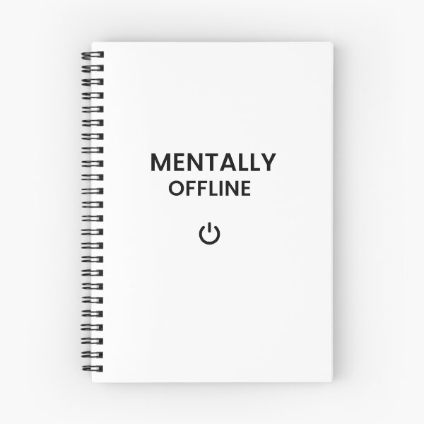 Item preview, MENTALLY OFFLINE designed and sold by HEZAXCLTHING.