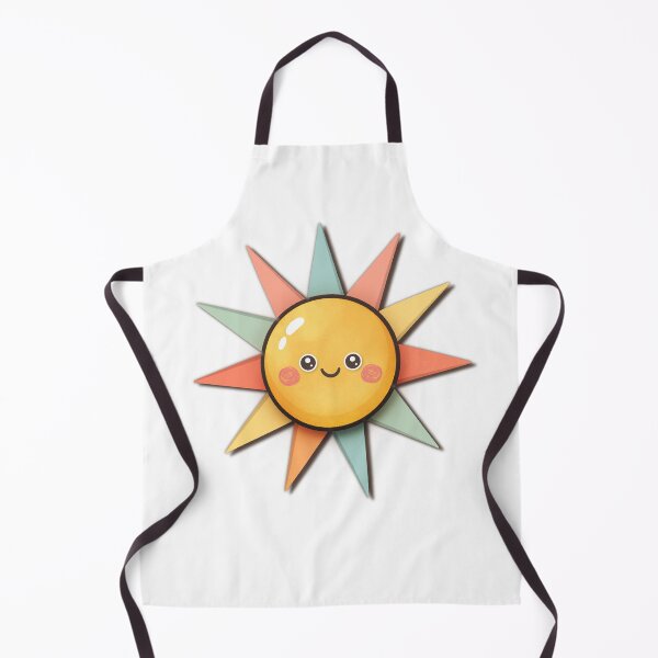 Item preview, Cute Smiling Sun with Rainbow Rays – Colorful Kids Wall Art & Nursery Decor designed and sold by SuzieStarr.