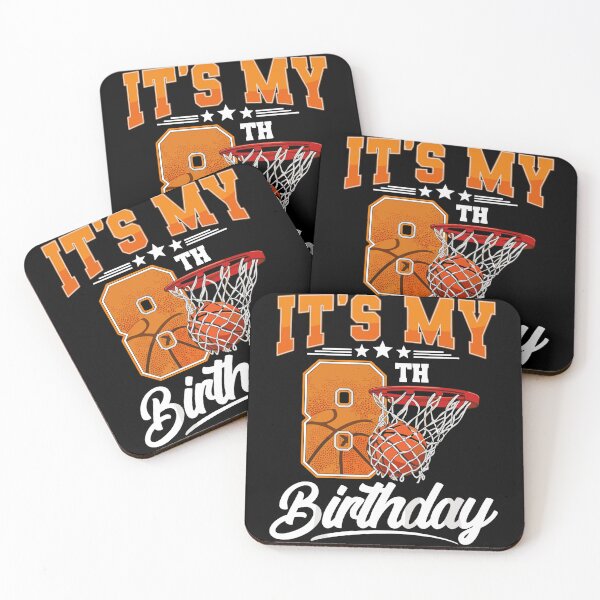 Item preview, 8th Birthday Basketball - Kids Level 8 Basketball Graphic designed and sold by Evaevonechi.