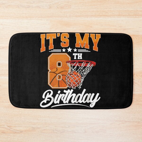 Item preview, 8th Birthday Basketball - Kids Level 8 Basketball Graphic designed and sold by Evaevonechi.