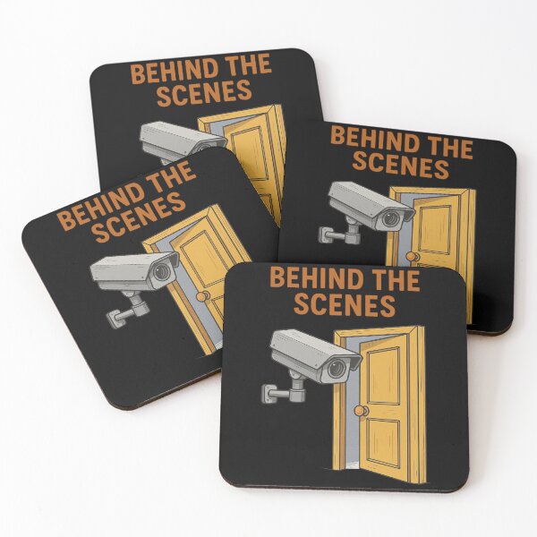 Item preview, Behind The Scenes Security Camera Cartoon Joke designed and sold by Virelo.